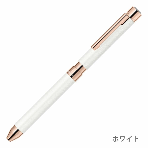 【 名入れ無料キャンペーン】ゼブラ シャーボX SL6 レザー調 ゴールドメッキタイプ 複合ペン シャーボ ボールペン SB36 ＜替え芯付き＞  ze_2511