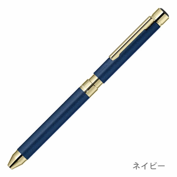 【 名入れ無料キャンペーン】ゼブラ シャーボX SL6 レザー調 ゴールドメッキタイプ 複合ペン シャーボ ボールペン SB36 ＜替え芯付き＞  ze_2511