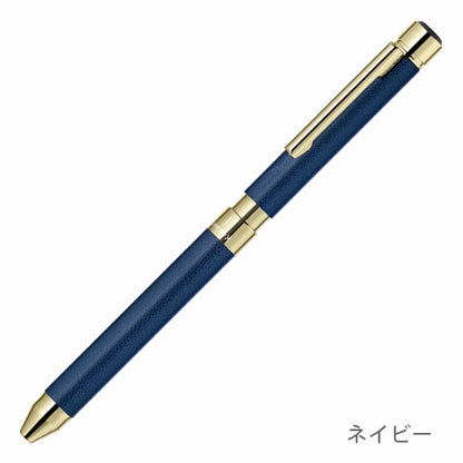 【 名入れ無料キャンペーン】ゼブラ シャーボX SL6 レザー調 ゴールドメッキタイプ 複合ペン シャーボ ボールペン SB36 ＜替え芯付き＞  ze_2511