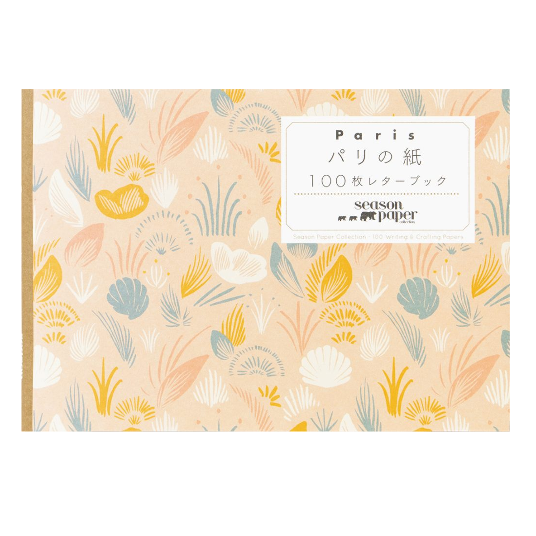 100枚レターブック[パリの紙-Season Paper Collection-]パイインターナショナル 5316 [M便 1/3]